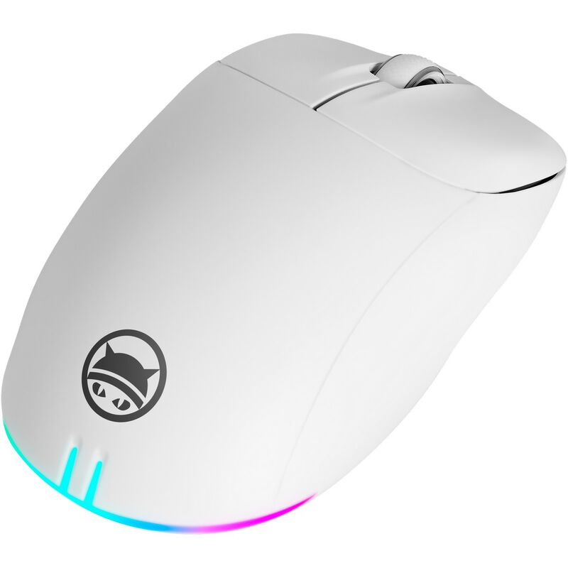 GAMIAC PA50 kablet gamingmus hvit forfra