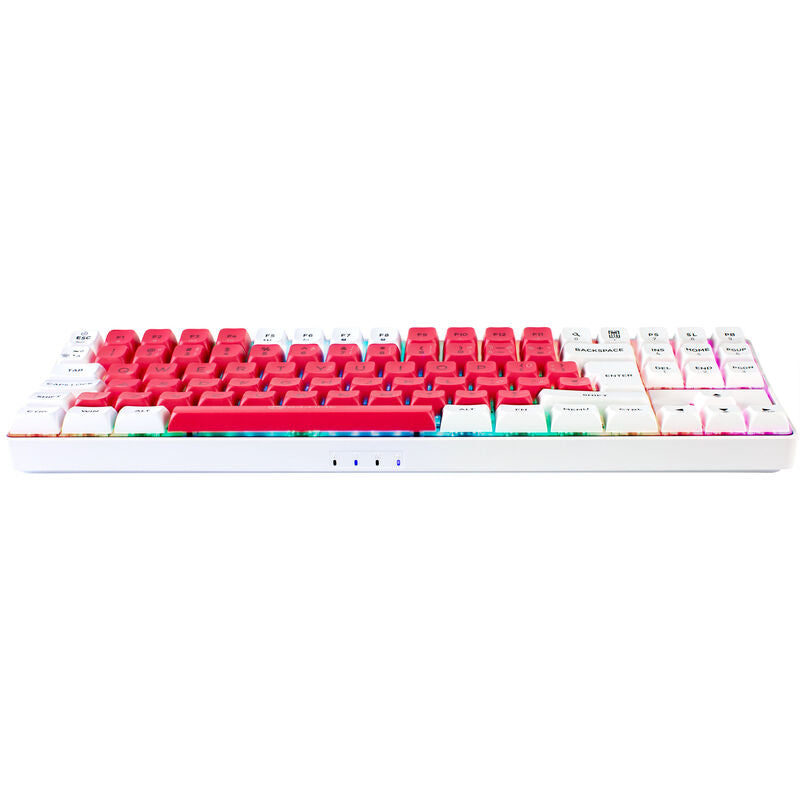 Nærbilde av PBT keycaps på GAMIAC TKL90G gamingtastatur