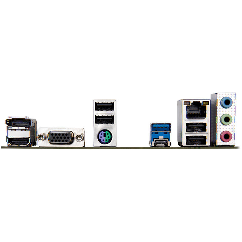 Gigabyte A620M DS3H hovedkort montert i PC