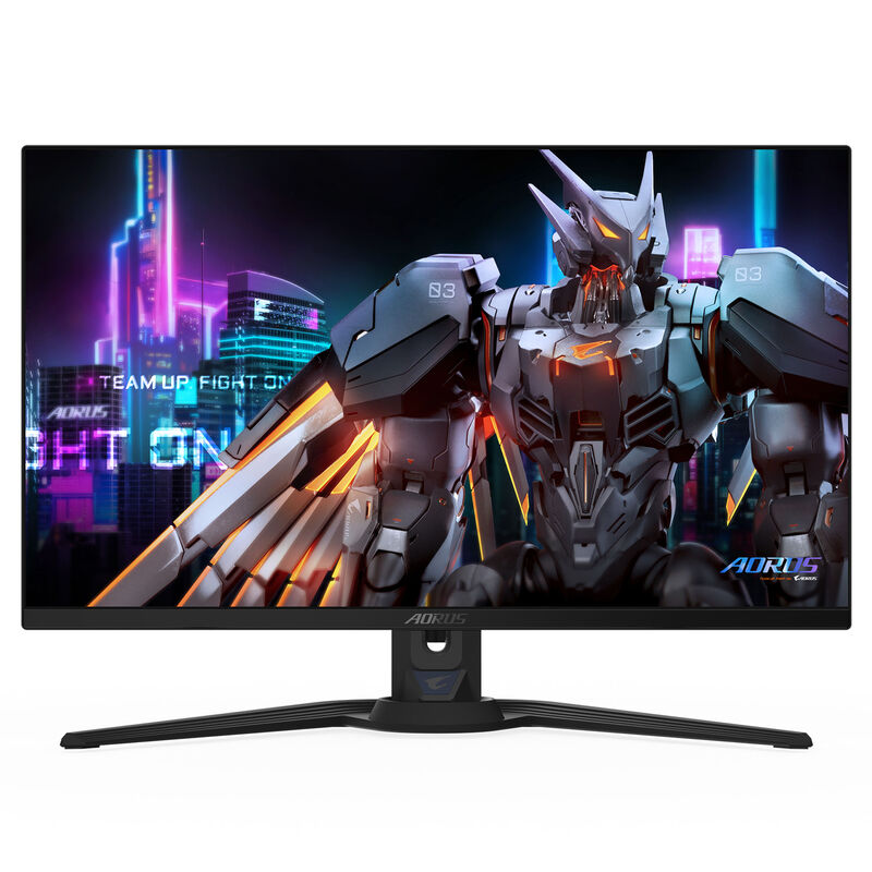 Gigabyte AORUS FO27Q5P 27" gamingskjerm forfra