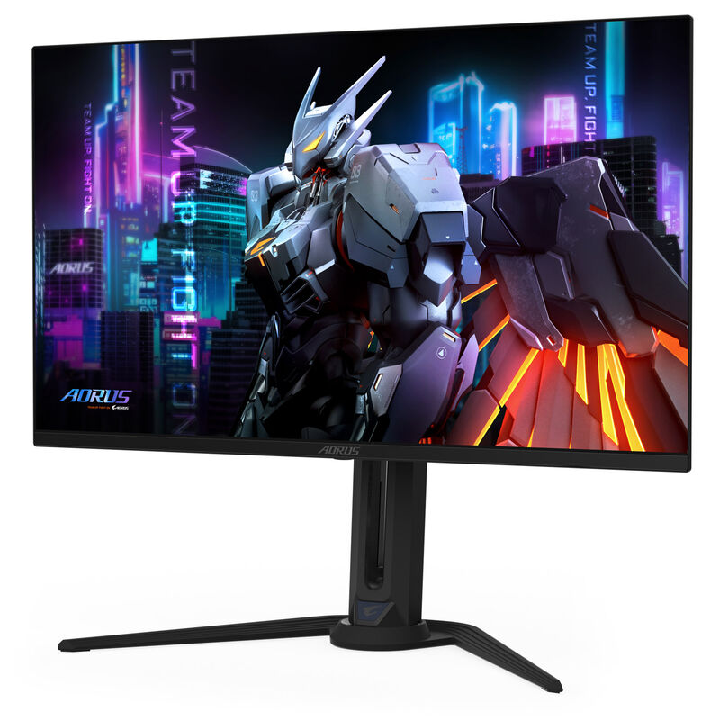 Gigabyte AORUS FO32U2 gamingskjerm 32" detalj av skjermpanel