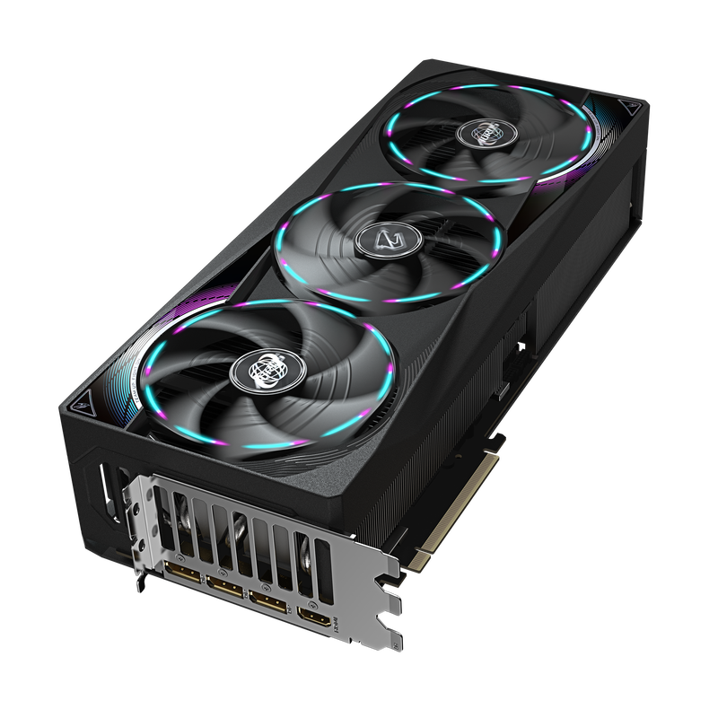Gigabyte Aorus GeForce RTX 5070 Ti Master montert i PC