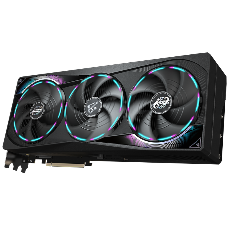 Porter på Gigabyte Aorus GeForce RTX 5070 Ti Master