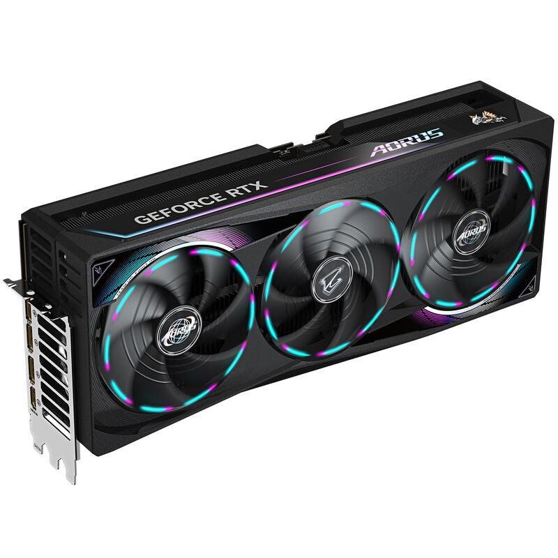 Gigabyte Aorus GeForce RTX 5090 Master grafikkort med vifter