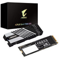 Gigabyte AORUS Gen4 7300 NVMe SSD 2 TB forfra