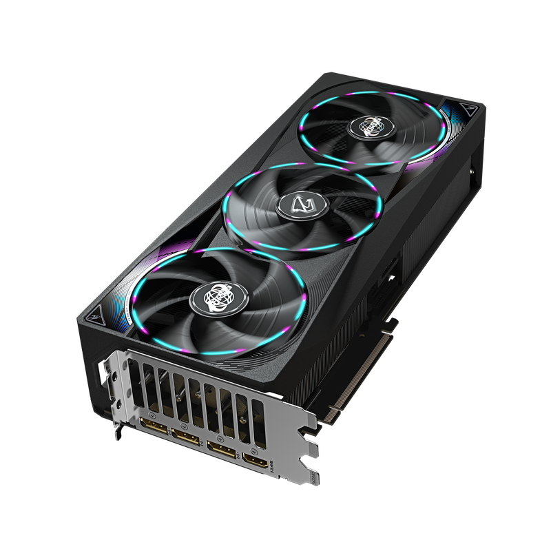 Gigabyte Aorus RTX 5070 Master grafikkort oversikt over kjølesystem