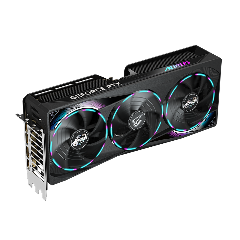 Gigabyte Aorus RTX 5070 Master grafikkort logo og merke