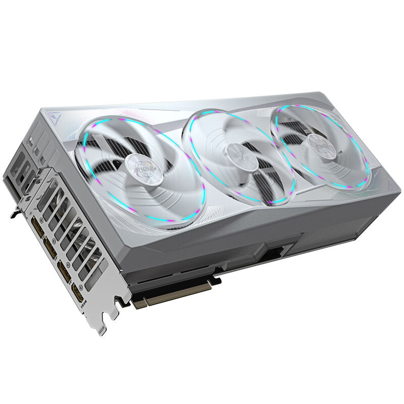 Gigabyte Aorus RTX 5090 Master Ice grafikkort bakside