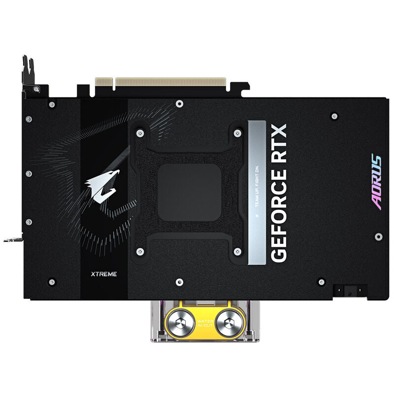Gigabyte Aorus RTX 5090 Xtreme Waterforce WB sideprofil