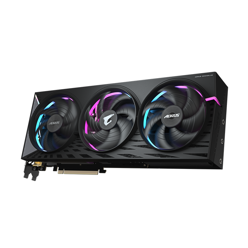 Gigabyte AORUS RX 9070 XT Elite montert i PC