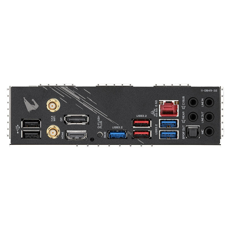 Gigabyte B550 AORUS Elite AX V2 montert i PC