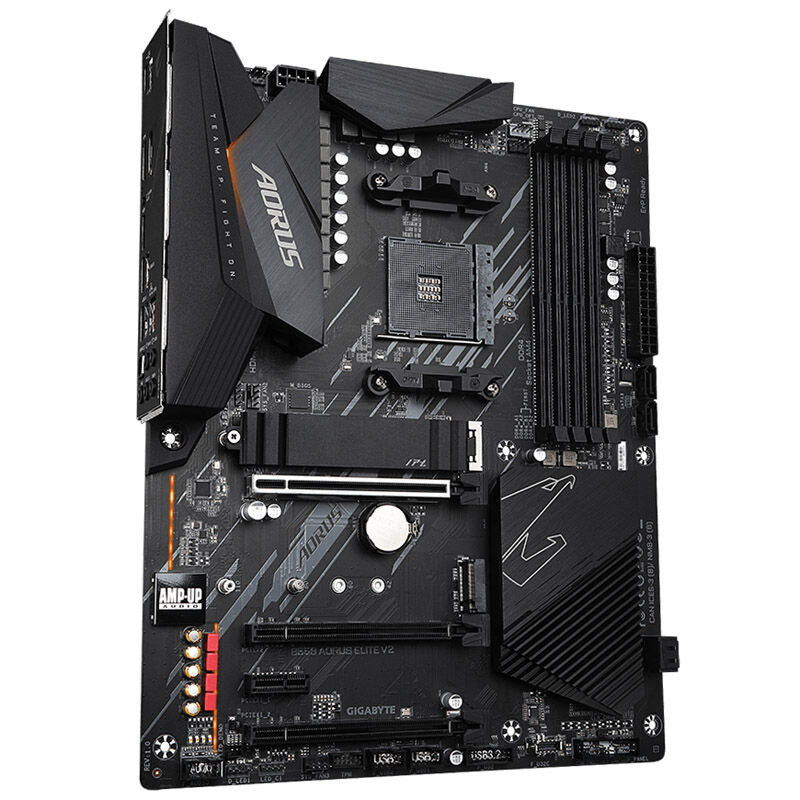 Gigabyte B550 AORUS Elite V2 hovedkort bakside