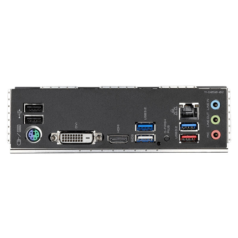 Gigabyte B550 Gaming X V2 montert i PC-kabinett