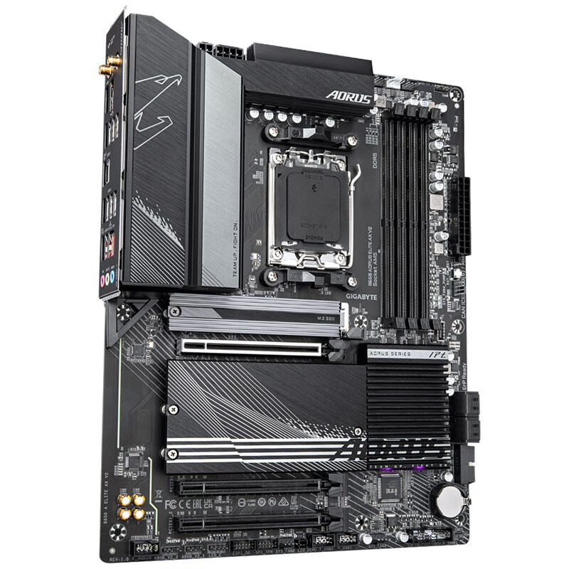 Gigabyte B650 Aorus Elite AX V2 hovedkort bakside