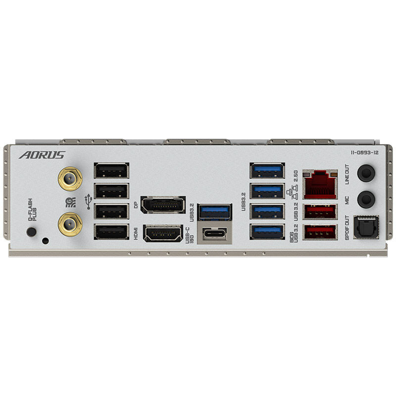 Montert Gigabyte B650M Aorus Elite AX ICE hovedkort i PC