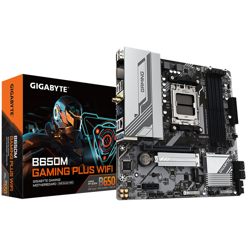 Gigabyte B650M Gaming Plus WiFi hovedkort forfra