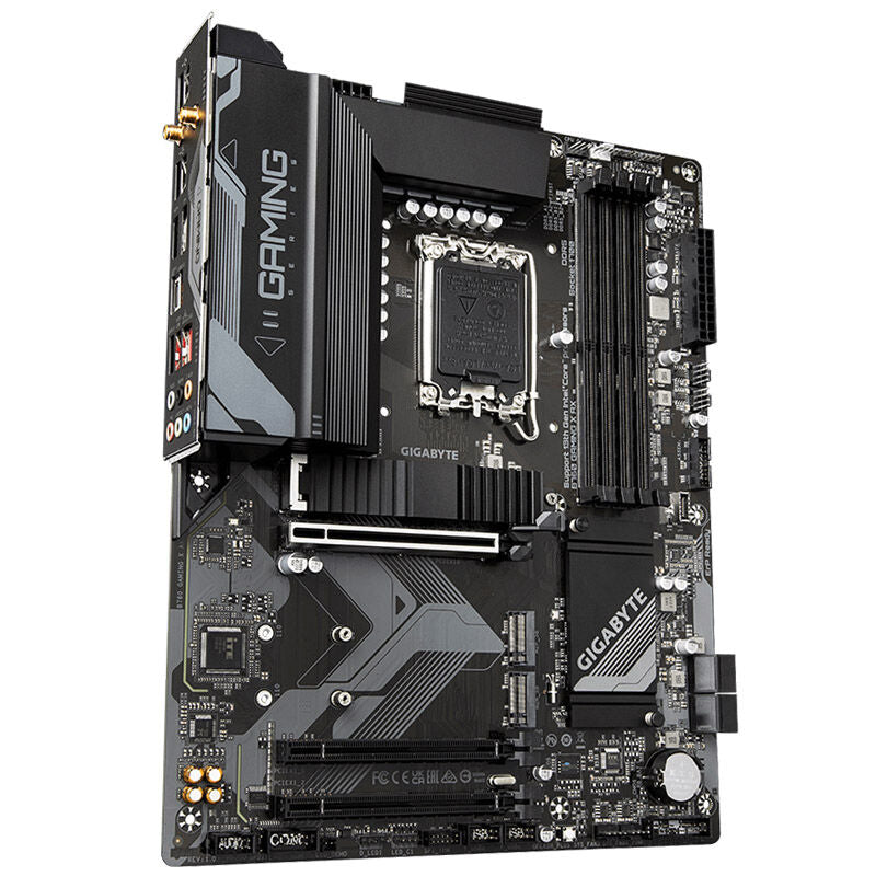 Gigabyte B760 Gaming X AX hovedkort bakside