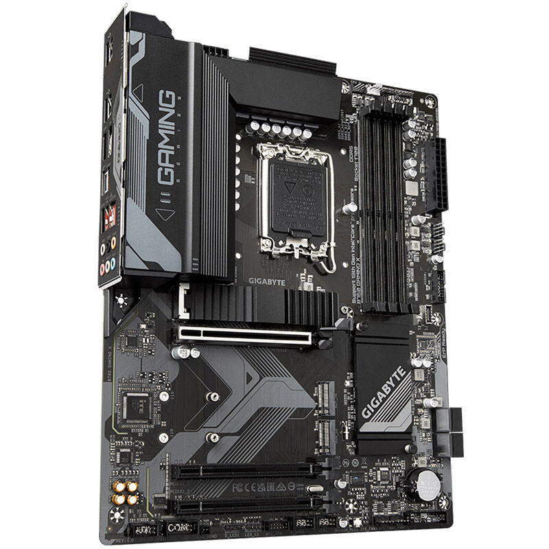 Gigabyte B760 Gaming X hovedkort bakside