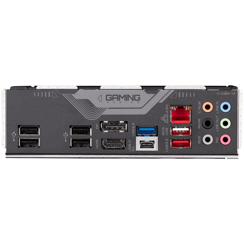 Gigabyte B760 Gaming X hovedkort montert i PC