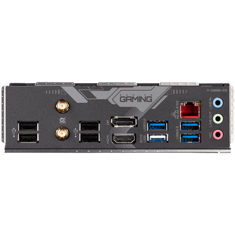 Gigabyte B760M Gaming X AX hovedkort montert i PC
