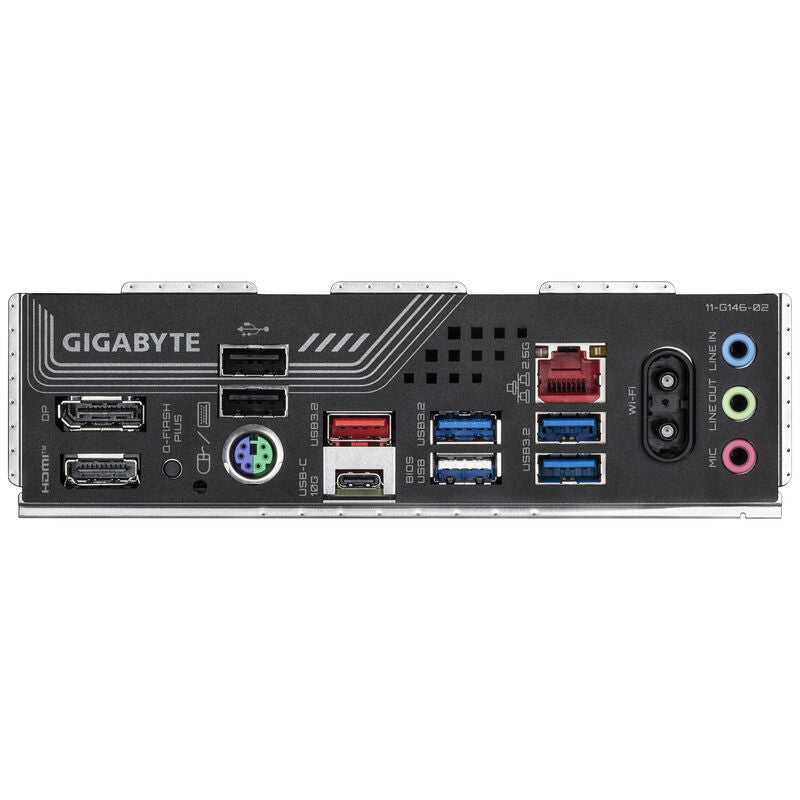 Gigabyte B850 Gaming X WiFi 6E hovedkort montert i PC