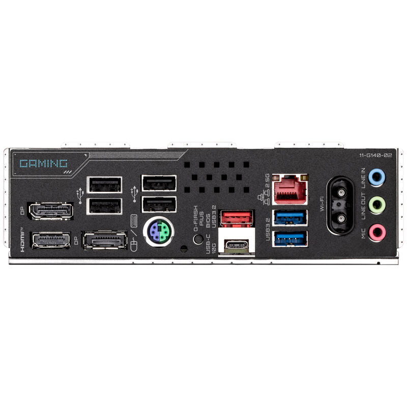 Gigabyte B850M Gaming X WiFi6E hovedkort montert i PC-kabinett