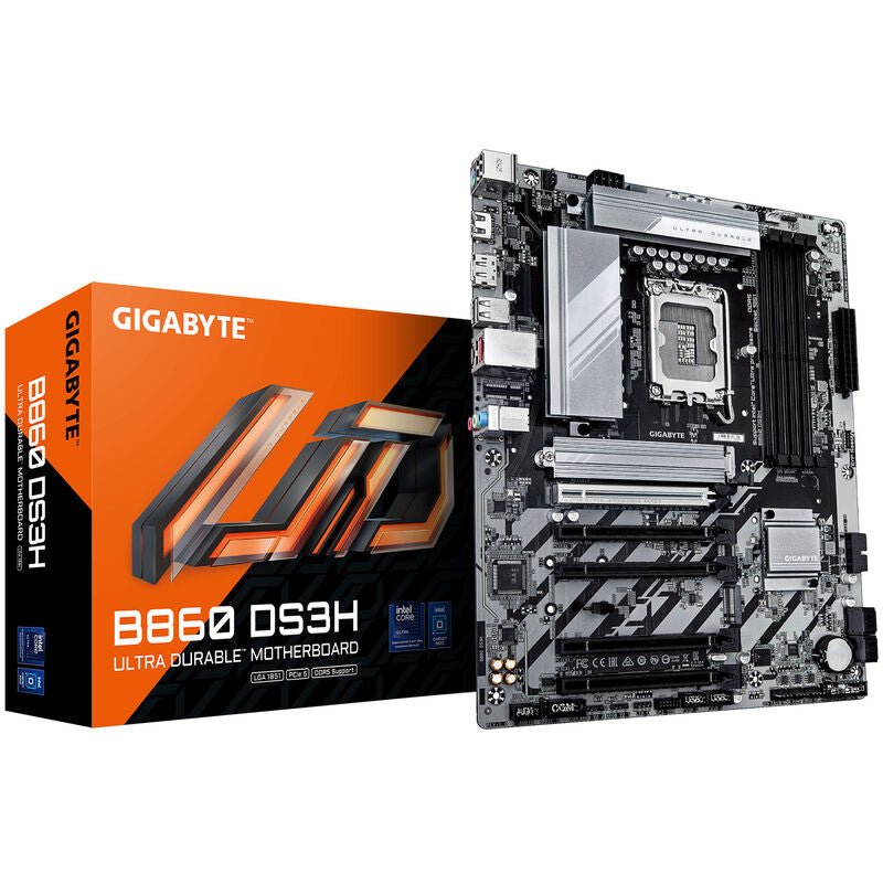 Gigabyte B860 DS3H hovedkort forfra