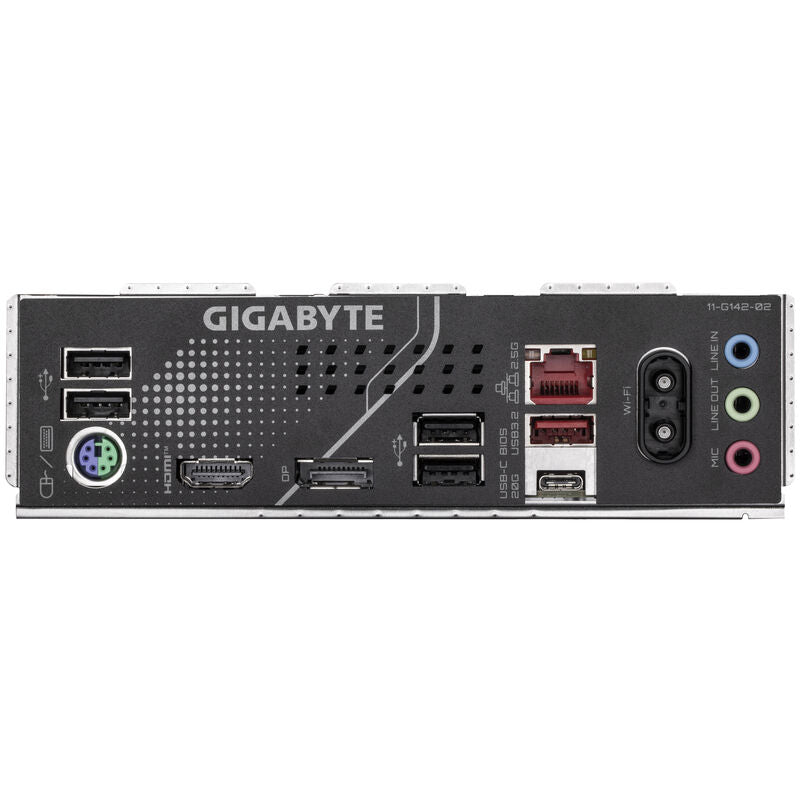 Gigabyte B860 Eagle WiFi6E hovedkort montert i PC-kabinett