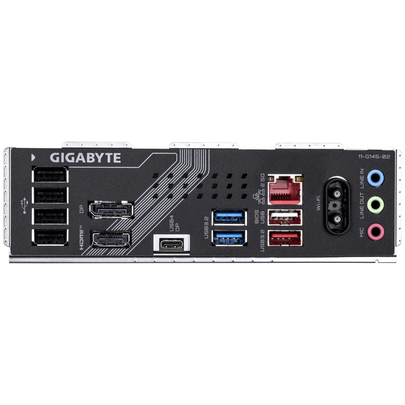 Gigabyte B860 Gaming X WiFi6E montert i PC-kabinett