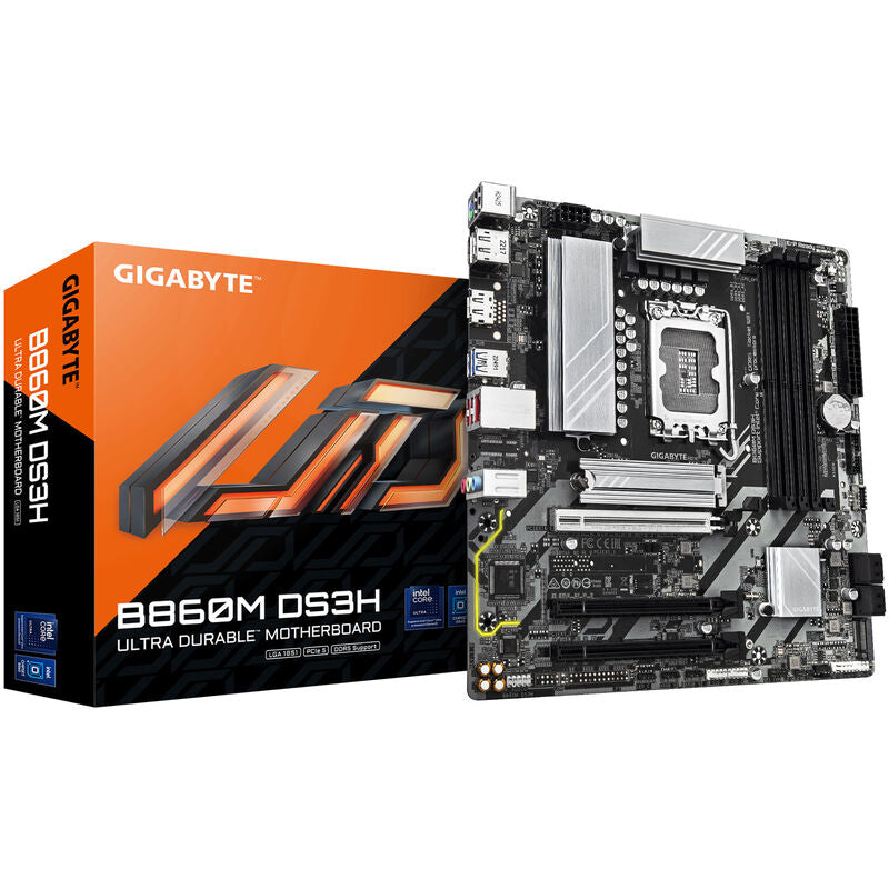 Gigabyte B860M DS3H hovedkort forfra