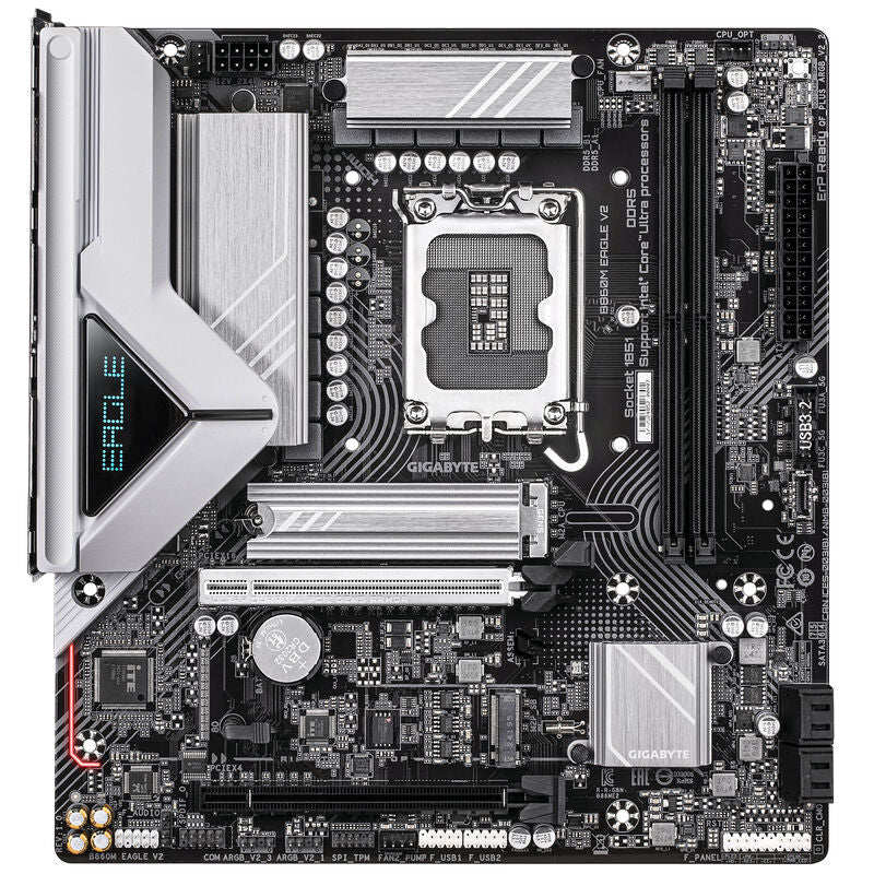 Detaljbilde av Gigabyte B860M Eagle V2 hovedkort