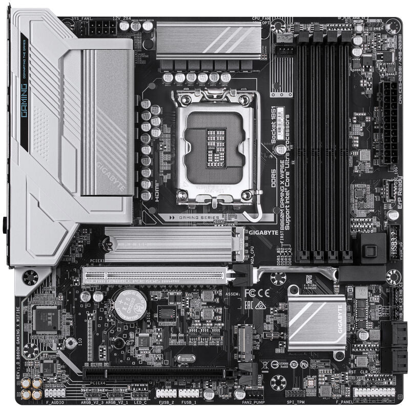 Detaljbilde av Gigabyte B860M Gaming X WiFi6E hovedkort