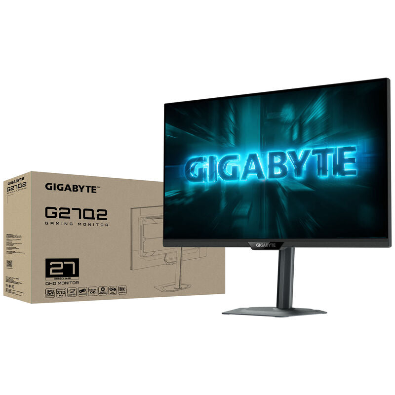 Gigabyte G27Q2 27" QHD gamingskjerm med justerbar høyde