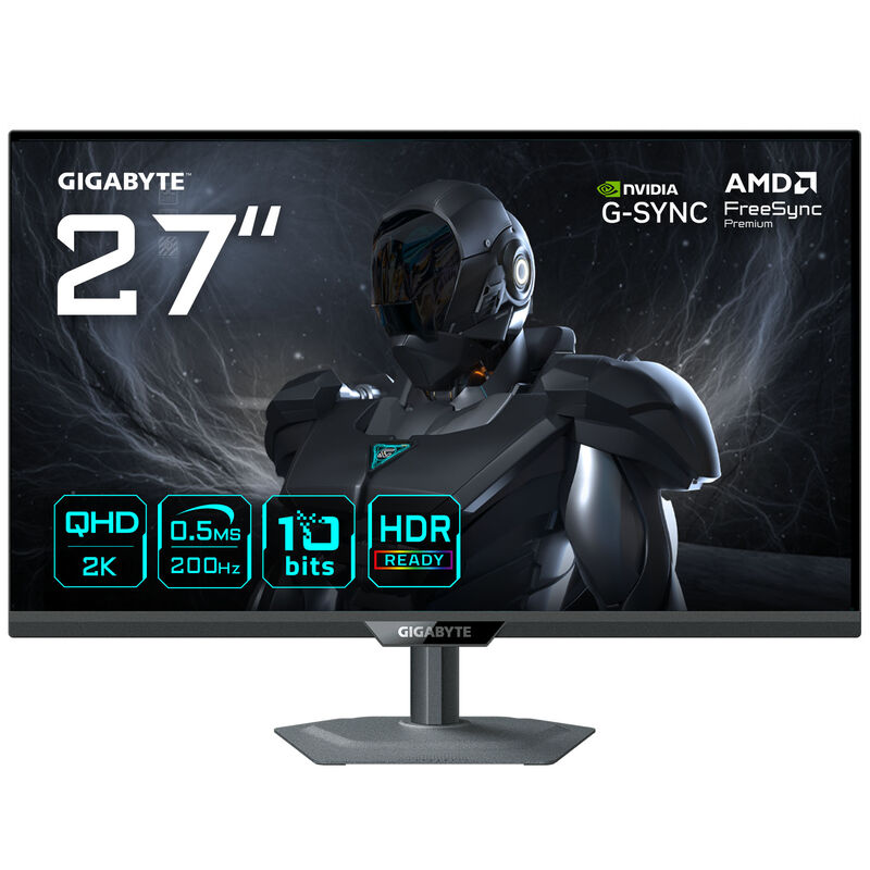 Gigabyte G27Q20 27" gamingskjerm front