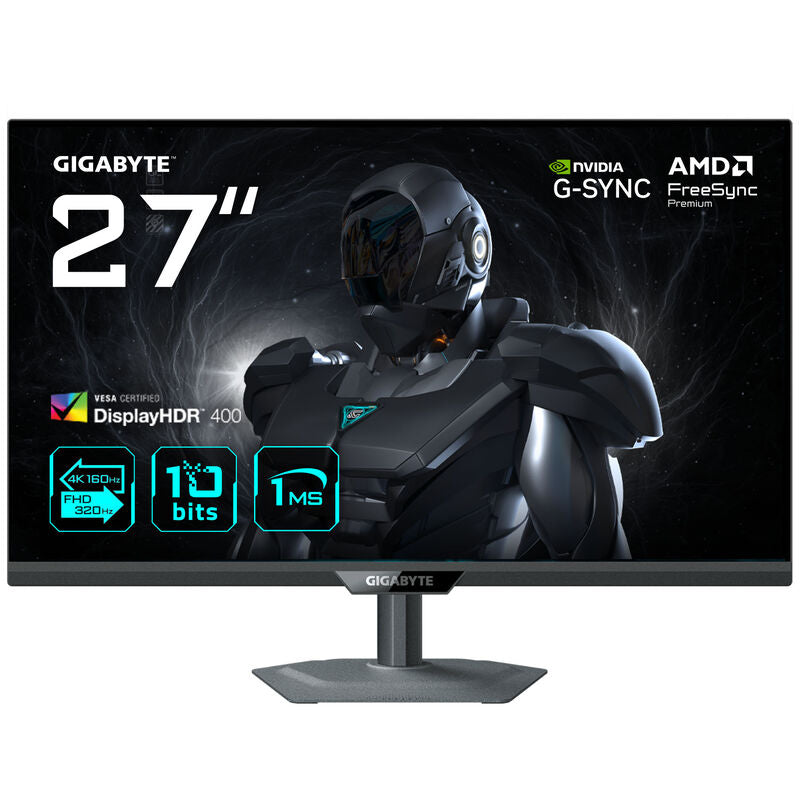 Gigabyte G27U gamingskjerm 27 foran