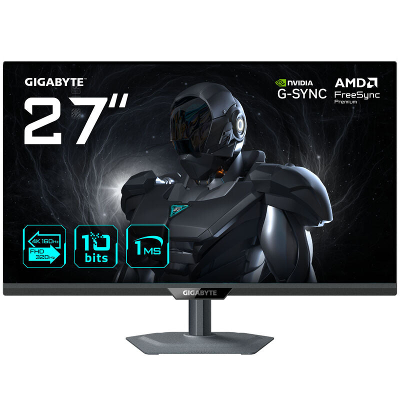 Gigabyte G27UP gamingskjerm 27" forfra