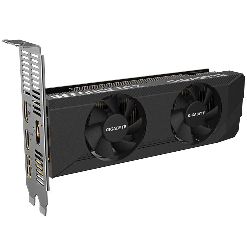 Logo på Gigabyte GeForce RTX 3050 OC Low Profile grafikkort