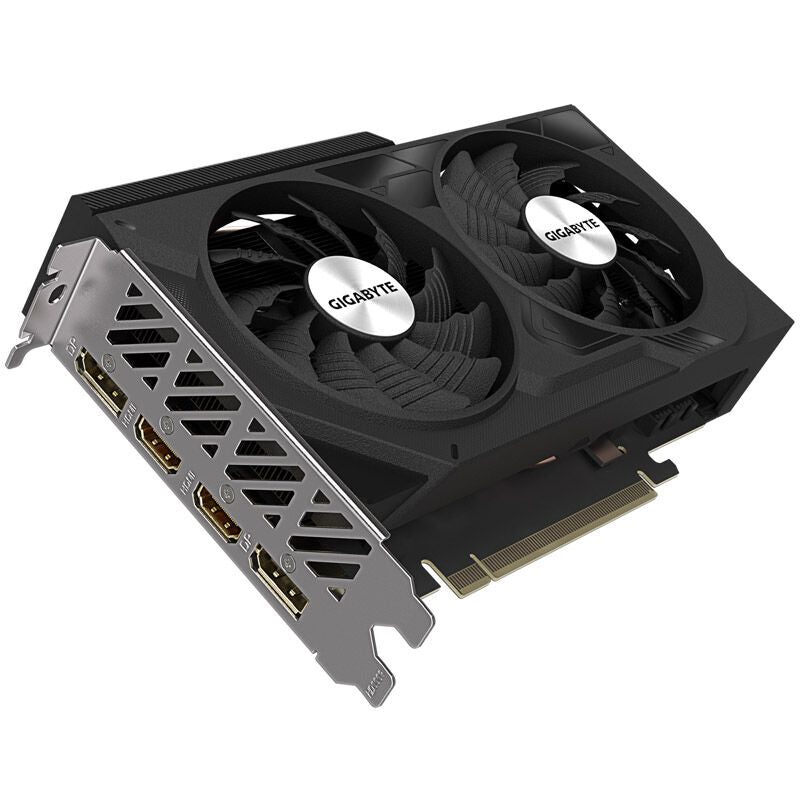 Gigabyte GeForce RTX 4060 Windforce OC 8G bakside