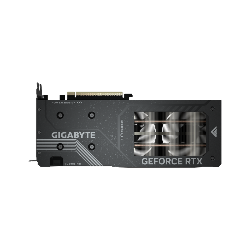 Gigabyte GeForce RTX 5050 Gaming OC sett fra siden
