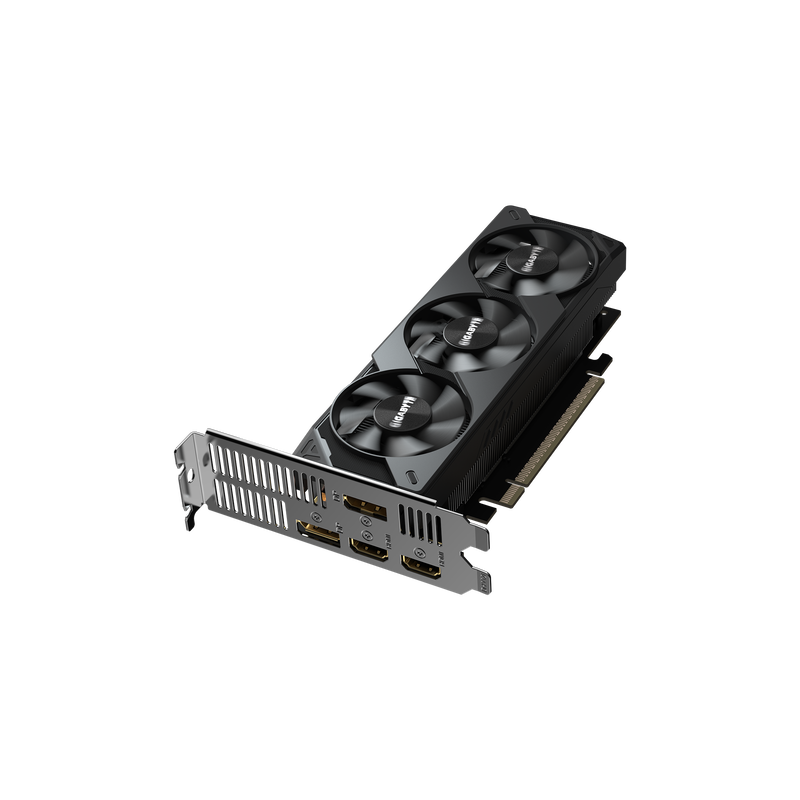 Gigabyte GeForce RTX 5050 OC Low Profile grafikkort bakside
