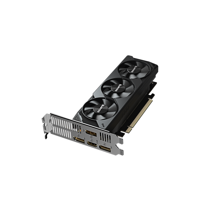 Gigabyte GeForce RTX 5060 OC grafikkort med tilkoblinger