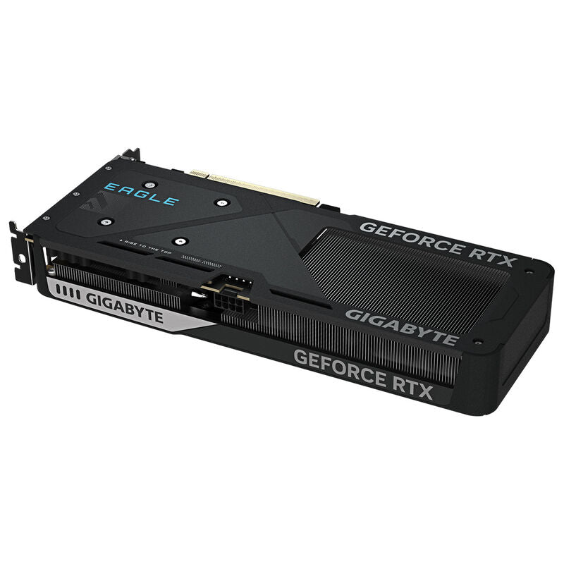 Gigabyte GeForce RTX 5060 Ti Eagle MAX OC detalj av kjøleplate