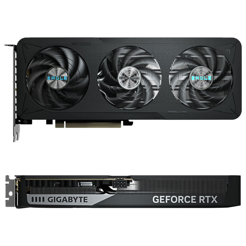 Gigabyte GeForce RTX 5060 Ti Eagle MAX OC nærbilde av vifter