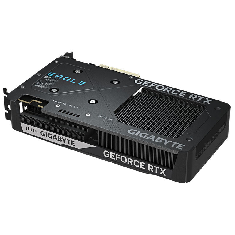 Nærbilde av Gigabyte GeForce RTX 5060 Ti Eagle OC kjøleribbe