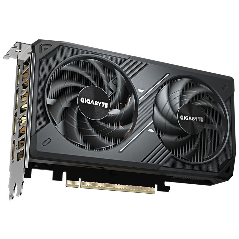 Gigabyte GeForce RTX 5060 Windforce MAX OC kjølesystem nærbilde