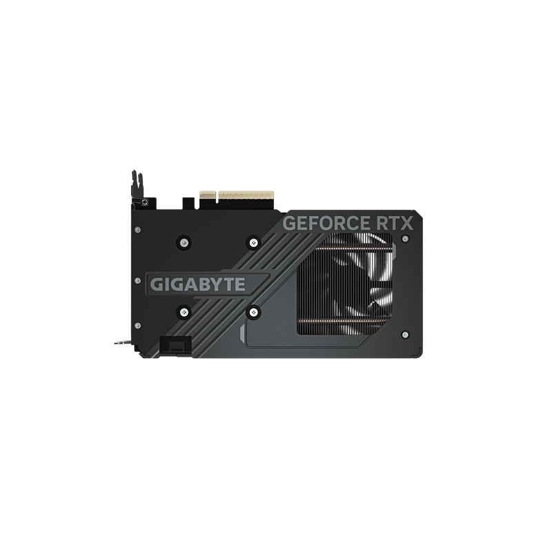 Gigabyte GeForce RTX 5060 Windforce OC grafikkort PCB nærbilde