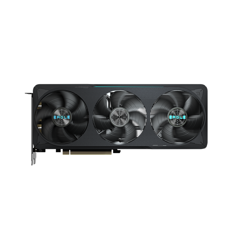 RGB-belysning på Gigabyte GeForce RTX 5070 Eagle OC SFF grafikkort