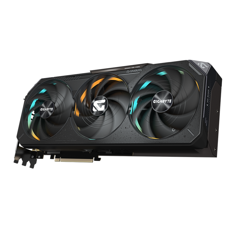 Gigabyte GeForce RTX 5070 Ti Gaming OC grafikkort sideprofil