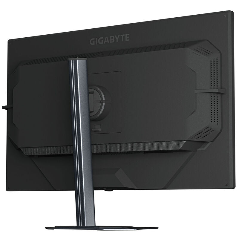 Gigabyte GO27Q24 detalj av skjermfot og justering