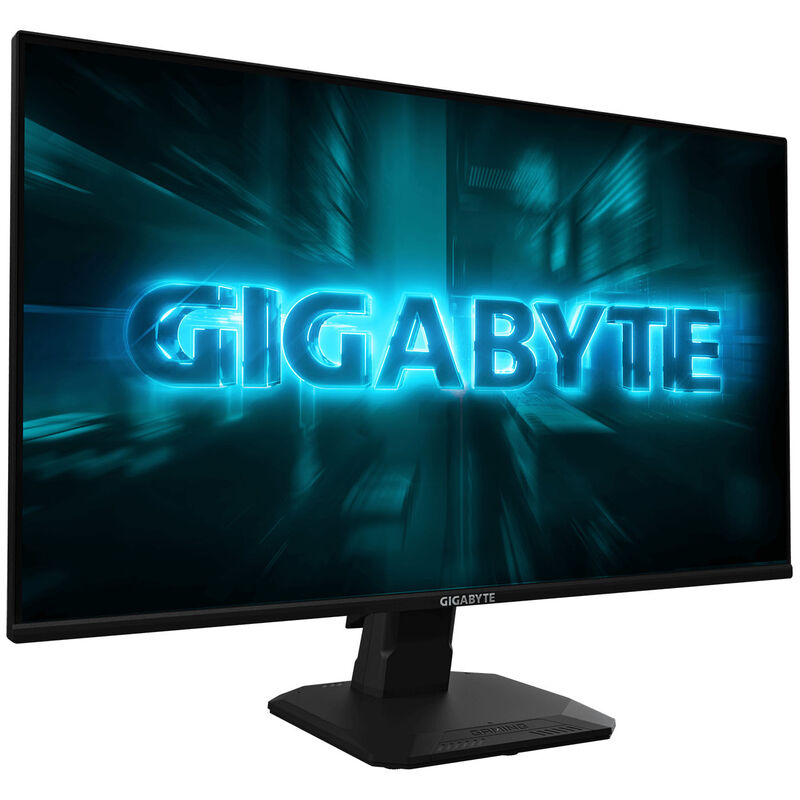 Gigabyte GS25F14 gamingskjerm bakside med tilkoblinger